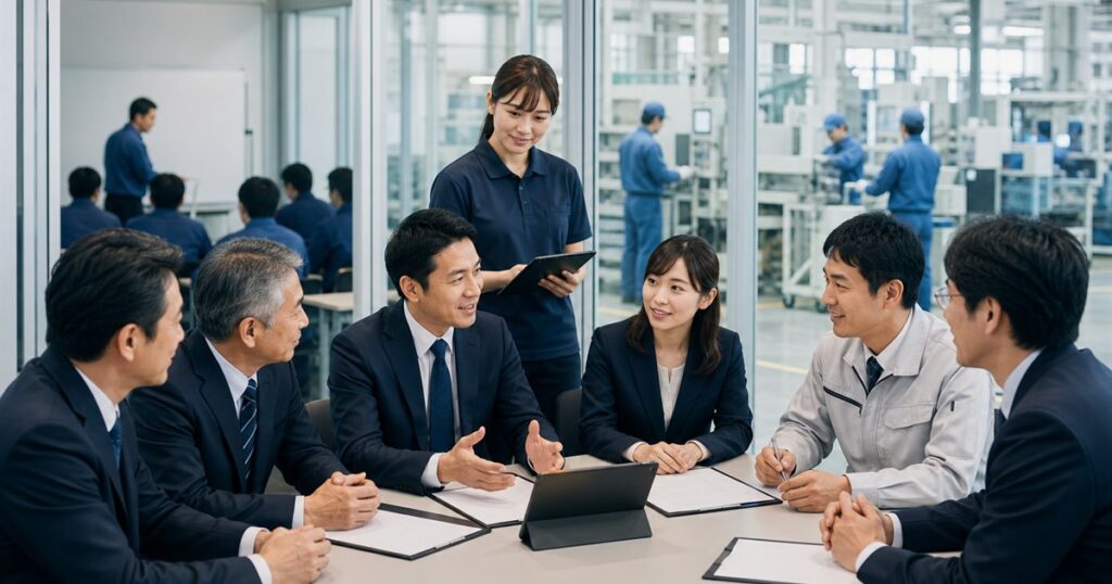 ツナグHCサポート合弁化の48.7％出資と人材派遣事業の統合論点を検討する経営会議